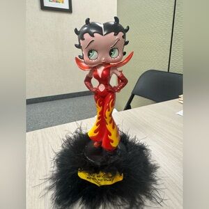 Fiery Betty Boop Daredevil Bobble Head